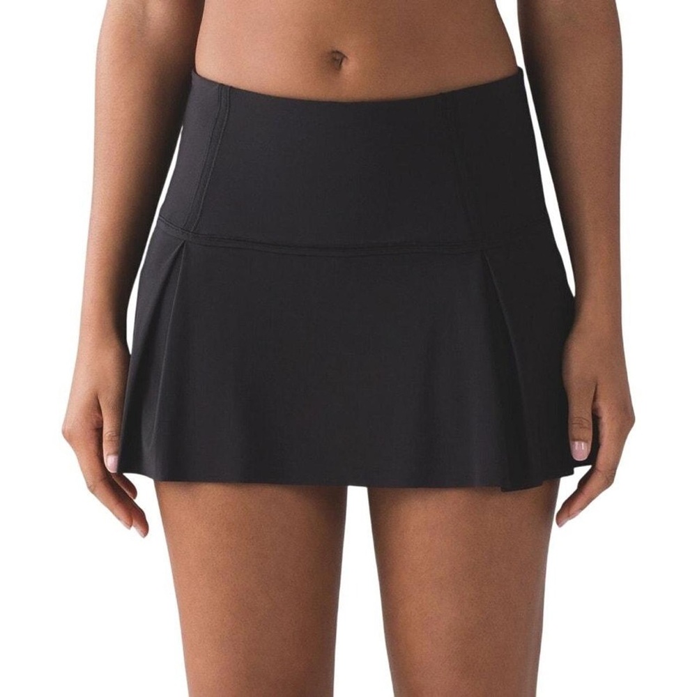 Lululemon Lost in Pace Skort Black Size 8